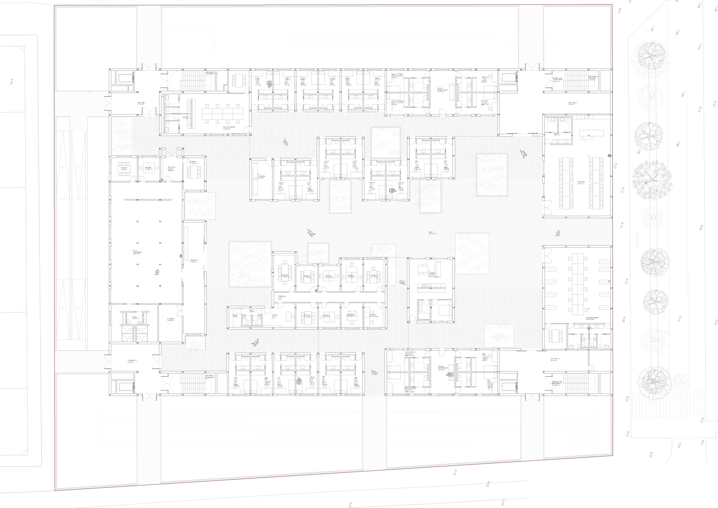 FLOOR PLAN 0 (Height at street level)