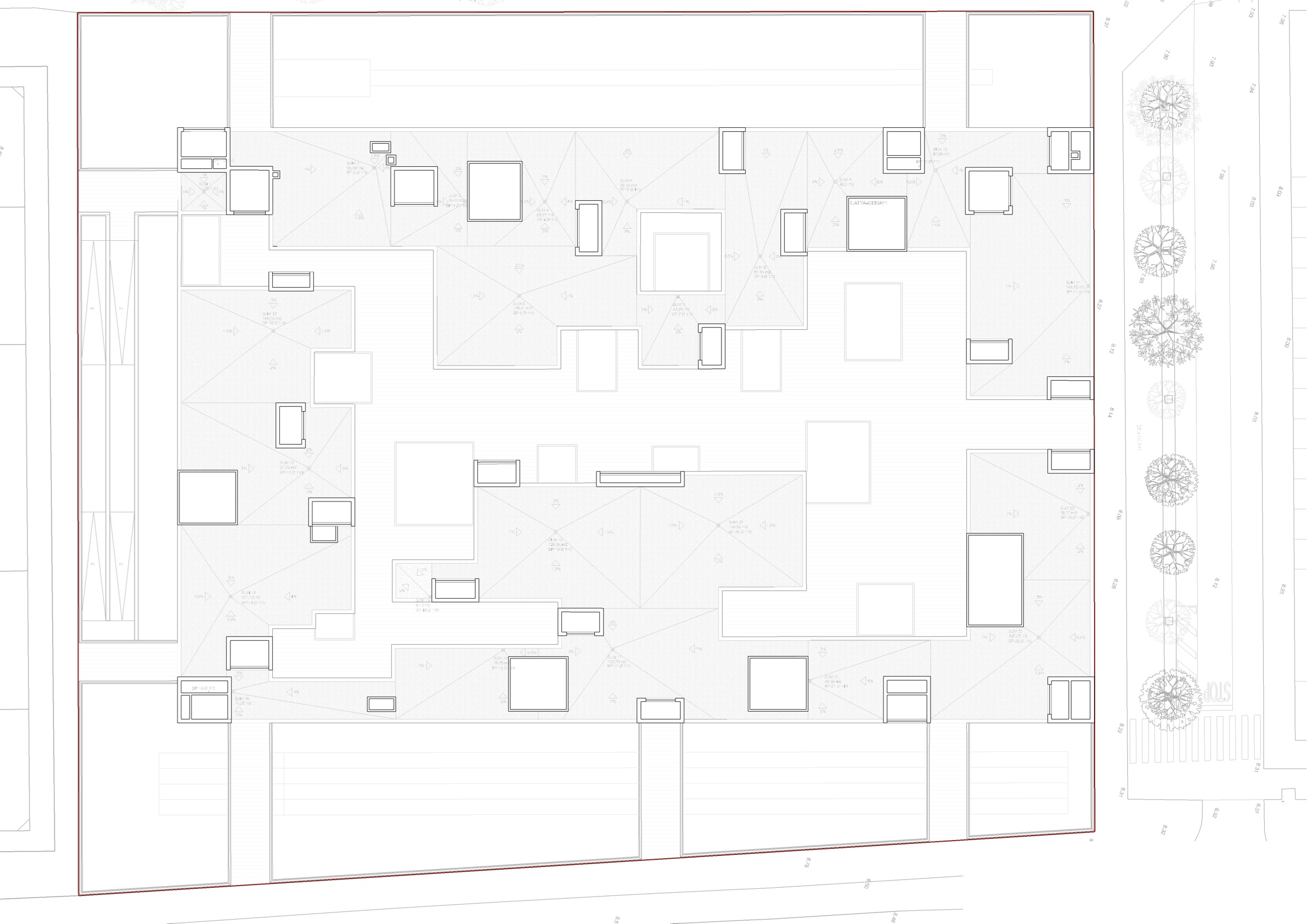 FLOOR PLAN SKYLIGHTSFLOOR PLAN SKYLIGHTS