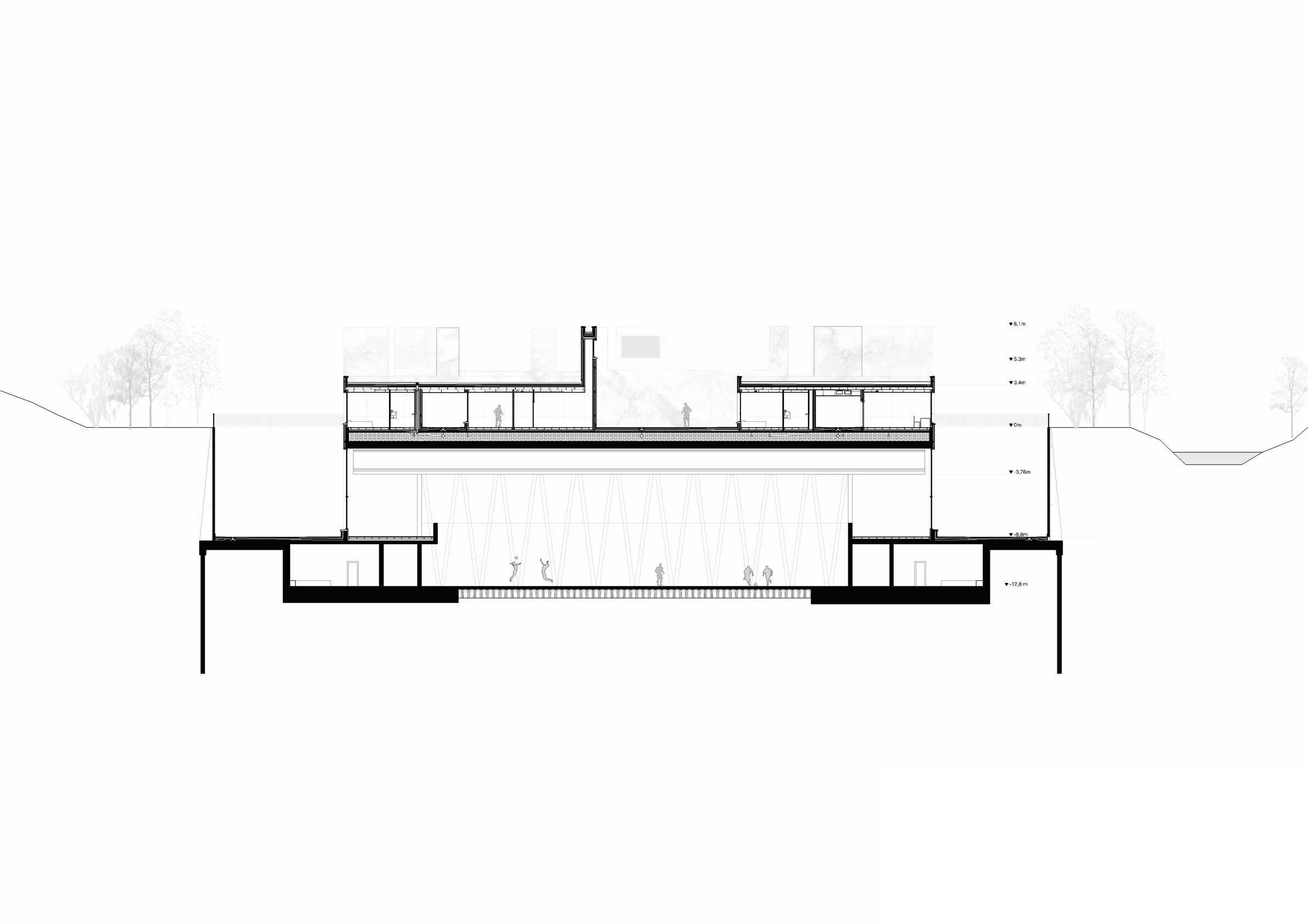 LONGITUDINAL SECTION